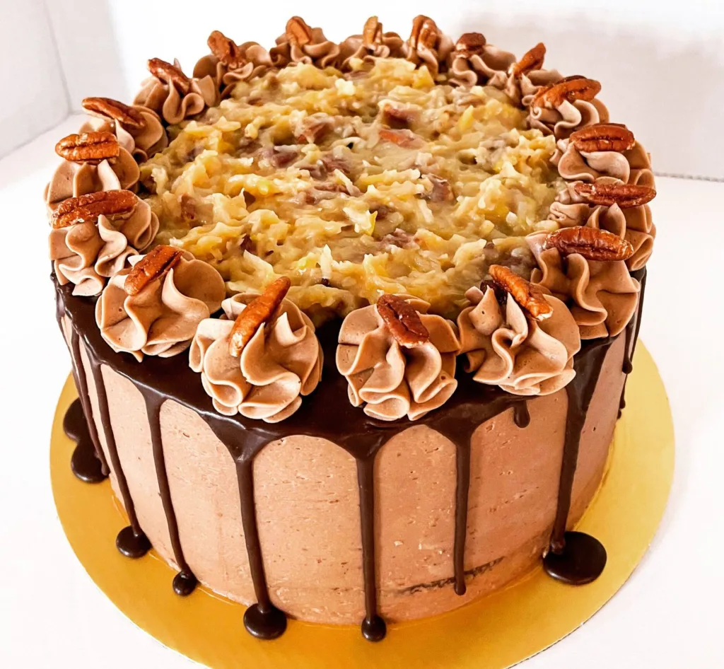 8” German Chocolate Cake ….$125